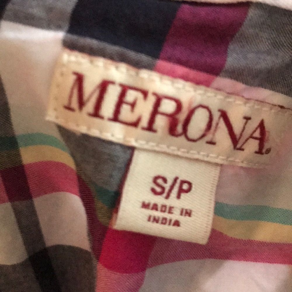 Summer Plaid Button Down!  - Picture 5 of 5